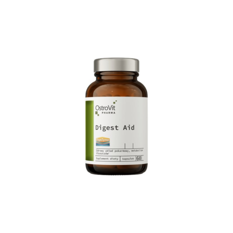 Храносмилателни ензими / Digest Aid with Enzymes, Herbs & Betaine HCL OstroVit - 60 капсули