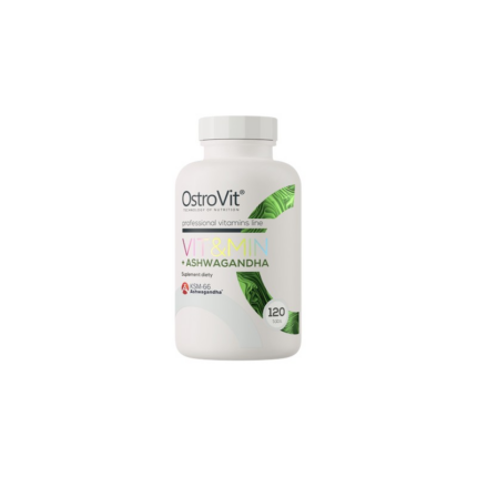 Витамини, Минерали и Ашваганда / Vit&Min + Ashwagandha Multivitamin Formula + KSM-66® OstroVit - 120 Таблетки