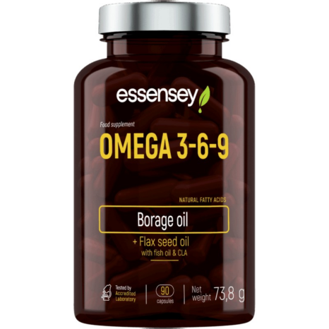 Омега 3-6-9 / Omega 3-6-9 with Fish Oil ESSENSEY - 90 Гел капсули