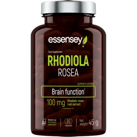 Родиола (Златен корен) / Rhodiola Rosea 100 mg ESSENSEY - 90 капсули