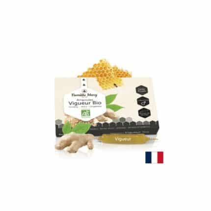 Формула за жизненост и мъжка потентност / Ampoules Vigueur Bio Ginseng Maca Gingembre + Gelée royale Famille Mary - 10 ампули