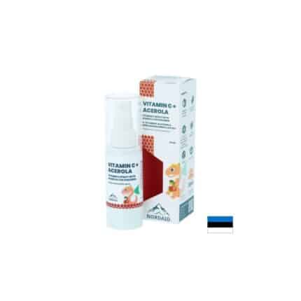 Витамин С + Ацерола / Vitamin C + Acerola Spray Nordaid - 30 ml