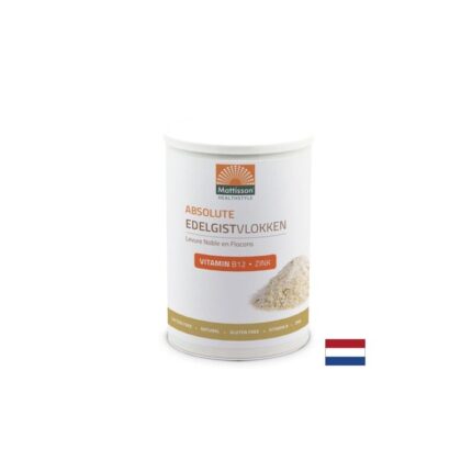 Хранителна мая + Витамин 12 + Цинк / Absolute Edelgistvlokken Mattisson Healthstyle - 200 g