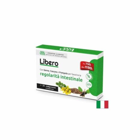 Лаксатив формула със сена и зърнастец / Sanavita Libero Paladin Pharma - 20 таблетки