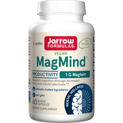 Магнезиев треонат / MagMind Productivity with Galanga Extract Jarrow Formulas - 60 капсули