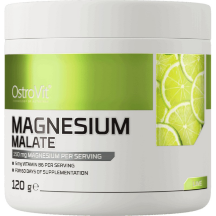 Магнезий малат / Magnesium Malate Powder 150 mg OstroVit - 120 грама