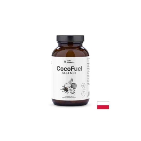 MCT масло от кокос / Coco Fuel Olej MCT 4000 mg Aura Herbals - 100 капсули