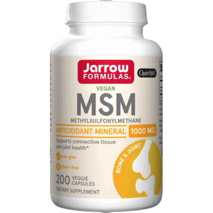Метилсулфонилметан / MSM Sulfur 1000 mg Jarrow Formulas - 200 капсули