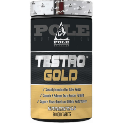Тестостеронов буустер / Testro Gold with Tribulus, Vitamins & Minerals Pole Nutrition - 60 Таблетки