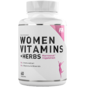 Мултивитамини с Билки за жени / Women Vitamins + Herbs Hormonal Regulation FA Nutrition - 60 капсули