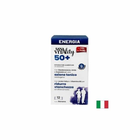 Жизненост и енергия 50+ / SanaVitality Energia 50+ Paladin Pharma - 12 сашета с течност х 10 ml