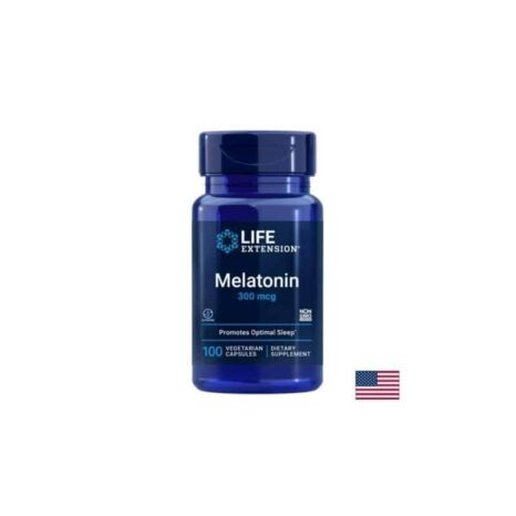 Мелатонин / Melatonin 300 µg Life Extension - 100 капсули