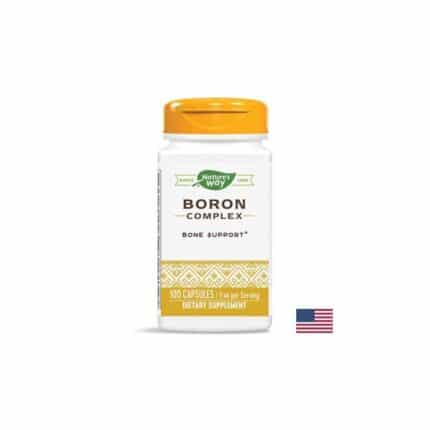 Бор / Boron Complex 3 mg Nature’s Way - 100 капсули