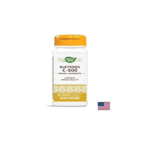Витамин С (буфериран) / Buffered C-500 500 mg Nature’s Way - 100 капсули