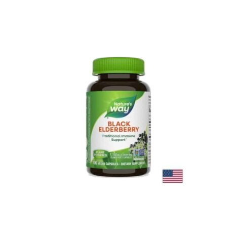 Черен бъз / Black Elderberry 575 mg Nature’s Way - 100 капсули