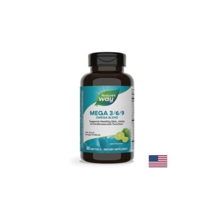 Омега 3-6-9 / Mega 3/6/9 Omega Blend Nature’s Way - 90 софтгел капсули