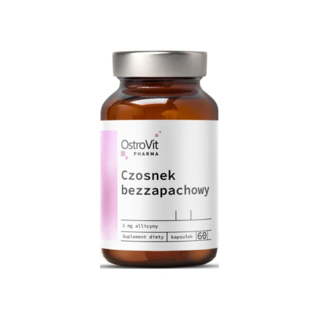 Чесън без мирис / Odorless Garlic 1000 mg OstroVit - 60 Гел капсули