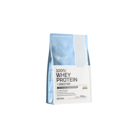 Суроватъчен протеин концентрат + Ензимен комплекс / 100% Whey Protein + DigeZyme® OstroVit - 700 грама