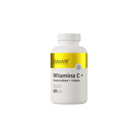 Витамин C с Хесперидин и Рутин / Vitamin C + Hesperidin + Rutin OstroVit - 60 капсули