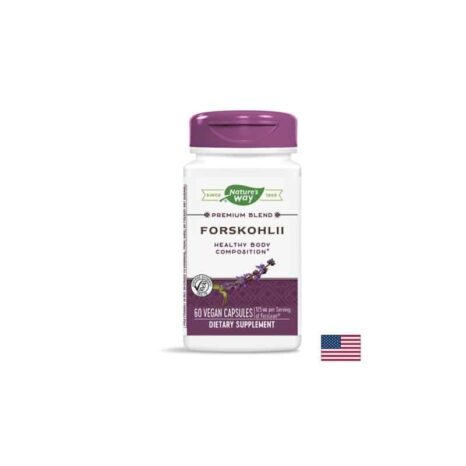 Форсколий / Forskohlii 250 mg Nature’s Way - 60 капсули