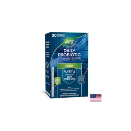Пробиотик + пребиотици за ежедневна грижа / Fortify™ Daily Probiotic + Prebiotics Nature’s Way - 30 капсули