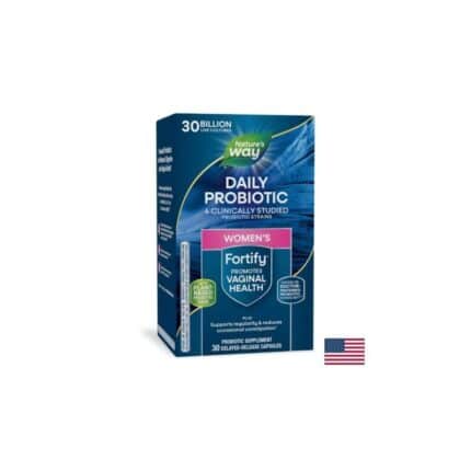 Ежедневен Пробиотик за жени / Fortify™ Womens Probiotic+ Prebiotics Nature’s Way - 30 капсули