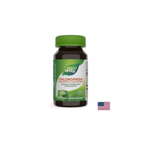 Хлорофреш® Хлорофил концентрат / Chlorofresh® Chlorophyll Concentrate Nature’s Way - 90 софтгел капсули