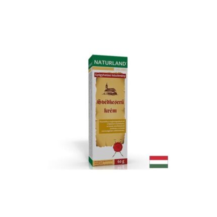 Масажен крем с шведска горчивка, камфор и ментол / Svédkeserű krém Naturland - 60 g