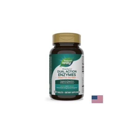 Панкреатични ензими / Mega-Zyme Pancreatic Enzymes Nature’s Way - 100 таблетки