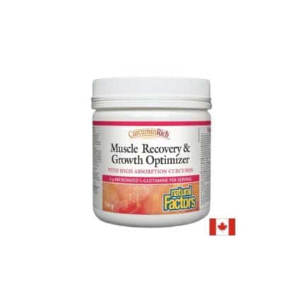 Добавка за възстановяване и растеж на мускулите / CurcuminRich™ Muscle Recovery & Growth Optimizer Natural Factors - 156 g