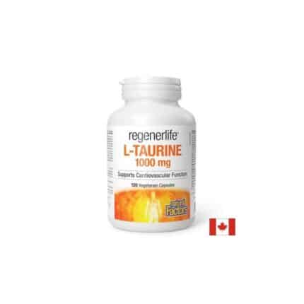 Л-Таурин / RegenerLife™ L-Taurine 1000 mg Natural Factors - 120 капсули