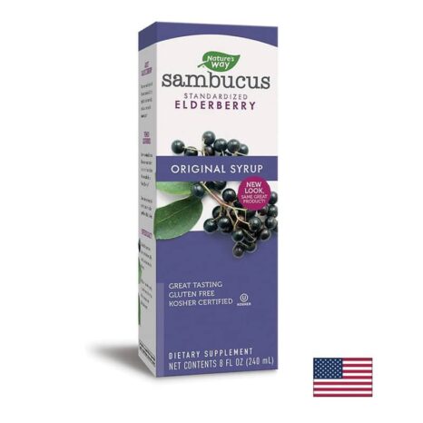 Самбукус Ориджинал сироп с черен бъз / Sambucus Original Syrup Nature's Way - 240 ml