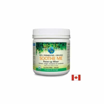 Формула с куркума, джинджифил, канела и кардамон / Soothe Me™ Power-up Mixer™ Whole Earth & Sea® Natural Factors - 125 g