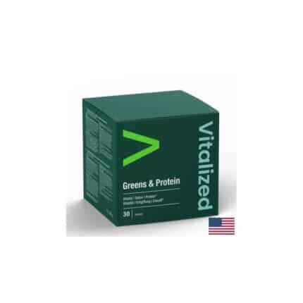 Зелени храни + протеини / Greens & Protein Vitalized - 30 сашета