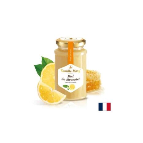 Пчелен мед от лимоново дърво от овощни градини във Валенсия / Miel de citronnier Famille Mary - 360 g