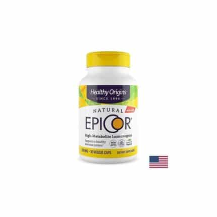 Ферментирали дрожди Епикор® / EpiCor® 500 mg Healthy Origins - 30 капсули