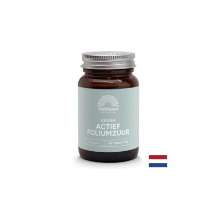 Фолиева киселина / Vegan Actief Foliumzuur Qutrefolic® 400 µg Mattisson Healthstyle - 60 капсули