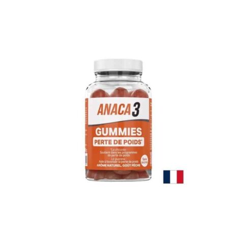 Формула за изгаряне на мазнини и отслабване Анака3 / Gummies Perte de Poids Anaca3 - 60 желирани таблетки