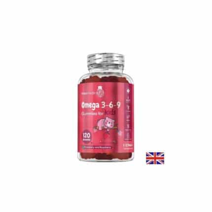 Омега 3-6-9 за деца / Omega 3-6-9 Gummies for Kids WeightWorld - 120 желирани таблетки