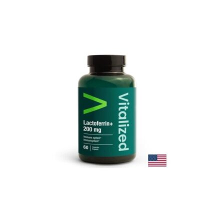 Лактоферин + витамин С / Lactoferrin+ 200 mg Vitalized - 60 капсули