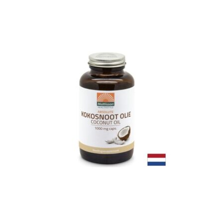 Кокосово масло / Coconut Oil 1000 mg Mattisson Healthstyle - 120 капсули