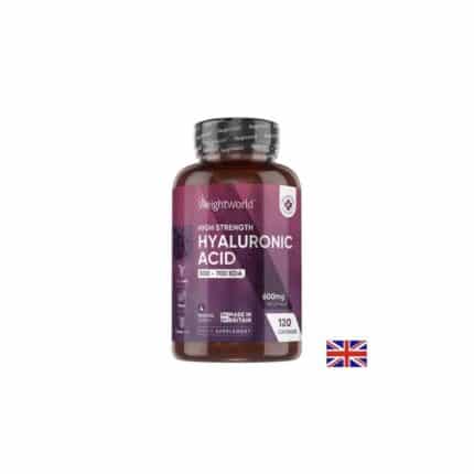 Хиалуронова киселина / Hyaluronic Acid High Strength 600 mg WeightWorld - 120 капсули