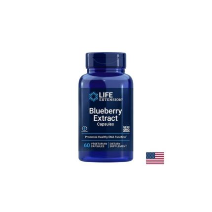 Синя боровинка диворастяща / Blueberry Extract 500 mg Life Extension - 60 капсули