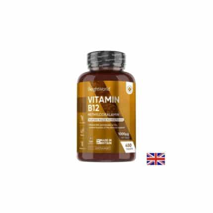 Витамин В12 метилкобаламин / Vitamin B12 Methylcobalamin 1000 µg WeightWorld - 450 таблетки