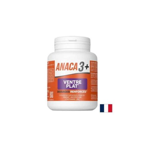 Формула за плосък корем Анака3+ / Ventre Plat Anaca3+ - 120 капсули