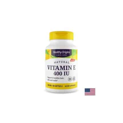 Витамин Е / Vitamin E 400 IU/268 mg Healthy Origins - 90 софтгел капсули