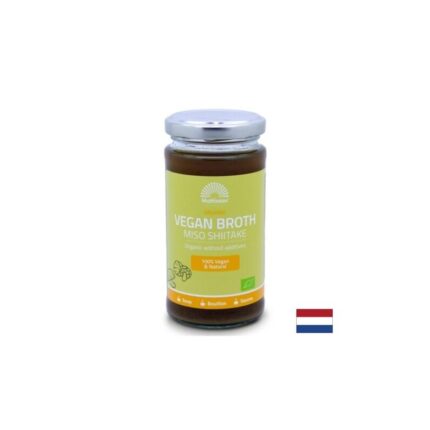 БИО Пробиотичен зеленчуков бульон с Мисо и гъби Шийтаке / Organic Vegan Broth Miso Shiitake Mattisson Healthstyle - 240 ml