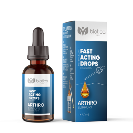 Артро Съпорт - Подезични капки при болка в ставите 50ml Подезични капки - Biotica 1961