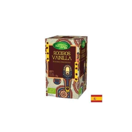 Чай Ройбос с аромат на ванилия Био / Rooibos Vainilla Bio Herbes del Molí - 20 филтърни пакетчета