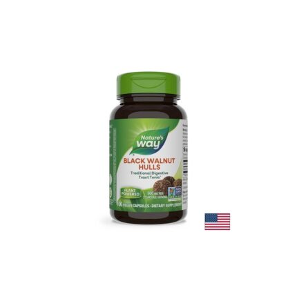 Черен орех шушулки / Black Walnut Hulls 450 mg Nature’s Way - 100 капсули